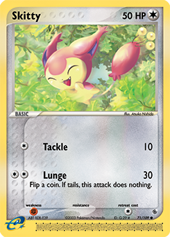 Skitty #71 Ruby & Sapphire