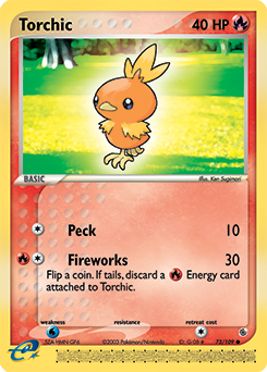 Torchic Ruby & Sapphire #73