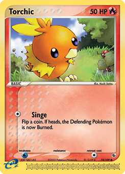 Torchic Ruby & Sapphire #74