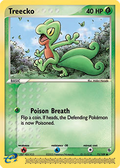 Treecko Ruby & Sapphire #75