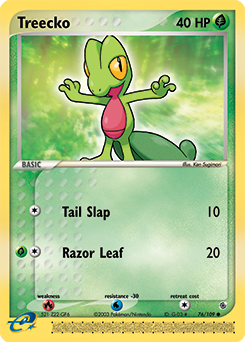 Treecko Ruby & Sapphire #76