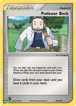 Professor Birch #89 Ruby & Sapphire