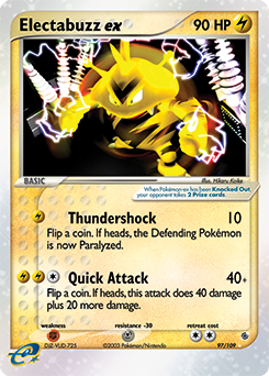 Electabuzz ex #97 Ruby & Sapphire
