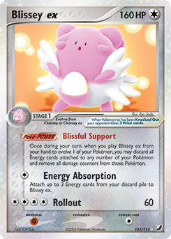 Blissey ex #101 Unseen Forces