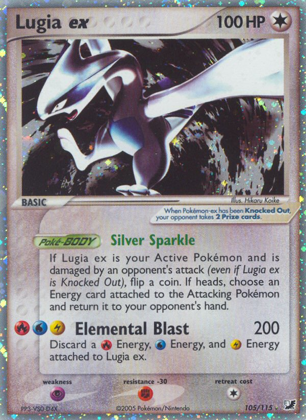 Lugia ex #105 Unseen Forces