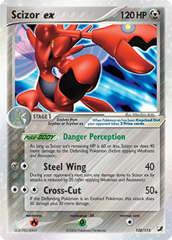 Scizor ex #108 Unseen Forces