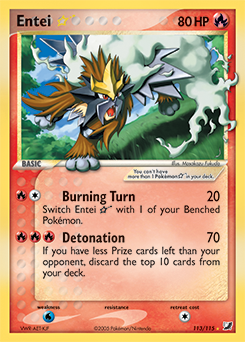 Entei ★ #113 Unseen Forces