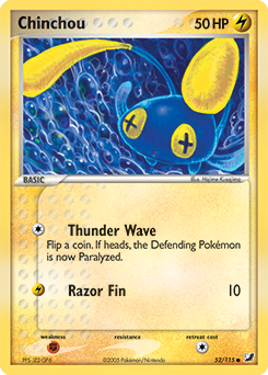 Chinchou #52 Unseen Forces