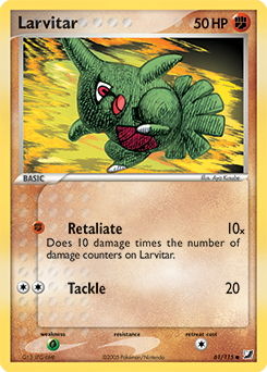 Larvitar #61 PSA 10