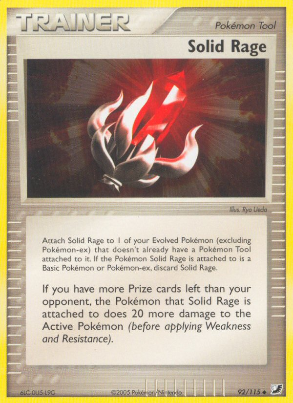 Solid Rage #92 Unseen Forces