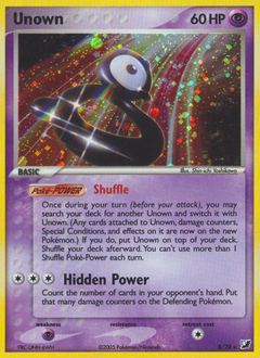 Unown #B Unseen Forces