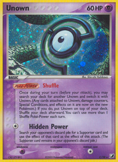 Unown #C Unseen Forces