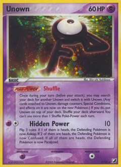 Unown #F Unseen Forces