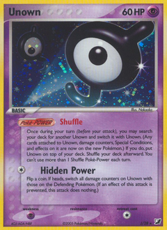 Unown #J Unseen Forces