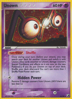 Unown #N Unseen Forces