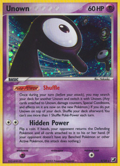 Unown #R Unseen Forces