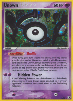 Unown #S Unseen Forces