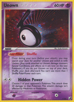 Unown #T Unseen Forces