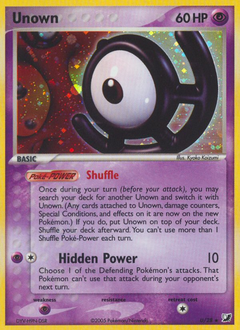 Unown #U PSA 10