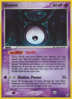 Unown #V PSA 10