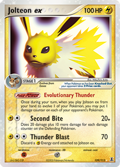 Jolteon ex #109 Delta Species