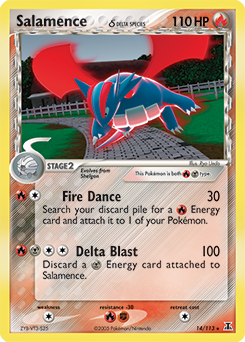 Salamence δ #14 Delta Species