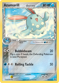 Azumarill δ #19 PSA 10