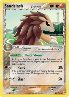 Sandslash δ #27 Delta Species