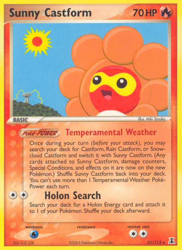 Sunny Castform #31 Delta Species