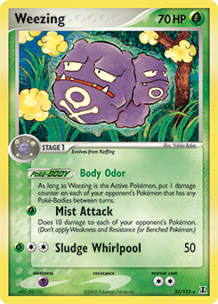 Weezing Delta Species #33