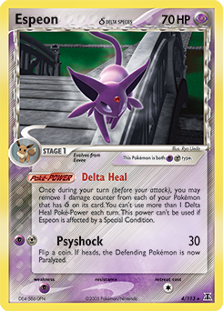 Espeon δ #4 Delta Species