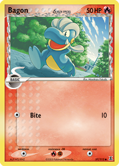 Bagon δ #57 PSA 10
