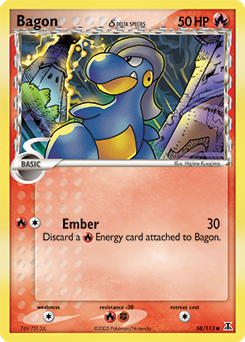 Bagon δ #58 PSA 10