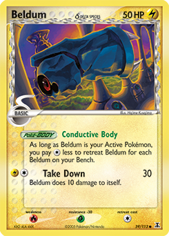 Beldum δ #59 PSA 10