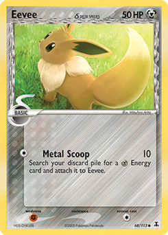 Eevee δ #68 Delta Species