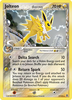 Jolteon δ #7 Delta Species