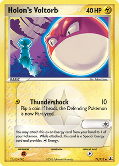 Holon's Voltorb #71 PSA 10