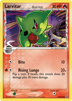 Larvitar δ #73 Delta Species