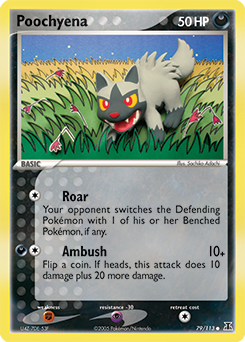Poochyena #79 Delta Species