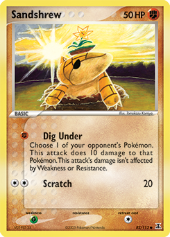 Sandshrew #82 Delta Species