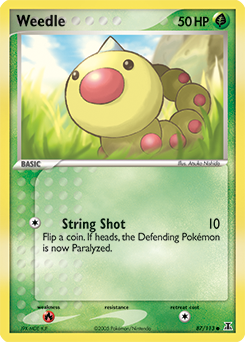 Weedle #87 PSA 10