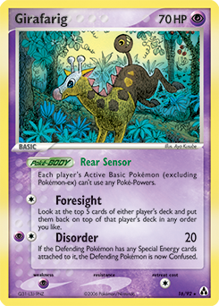 Girafarig #16 PSA 10