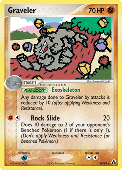 Graveler #34 PSA 10