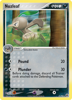 Nuzleaf #41 Legend Maker