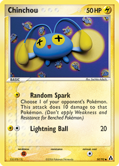 Chinchou #50 Legend Maker