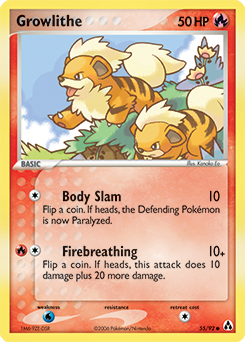 Growlithe #55 Legend Maker