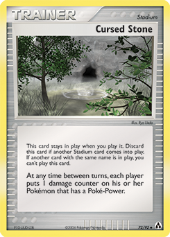 Cursed Stone #72 Legend Maker