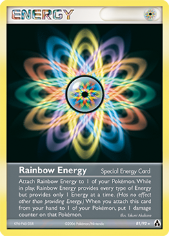 Rainbow Energy #81 PSA 10