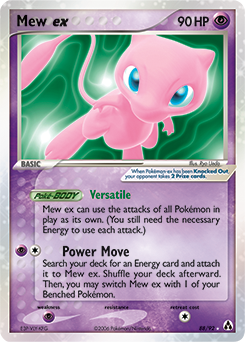 Mew ex #88 Legend Maker