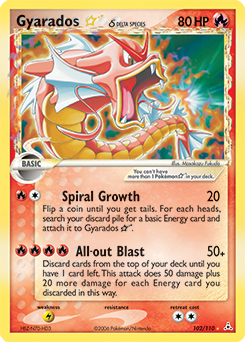 Gyarados ★ δ #102 Holon Phantoms